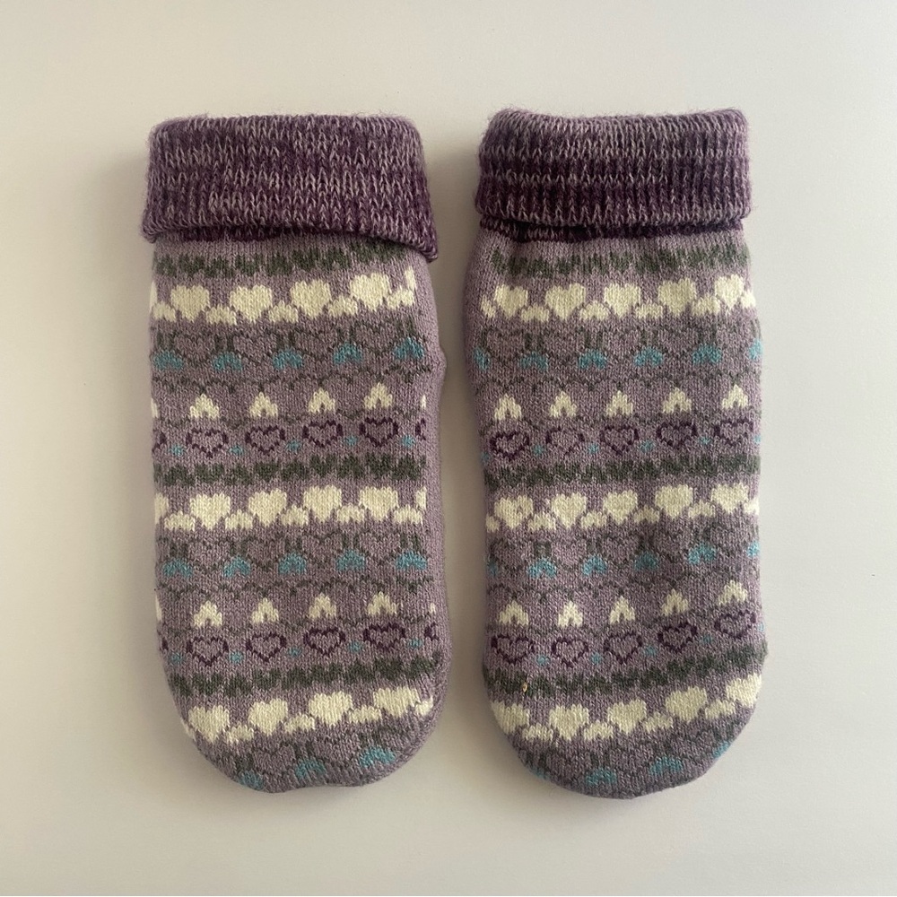 Muk Luks Purple Slippers